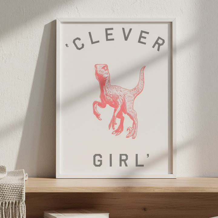 Clever Girl Pink by Florent Bodart