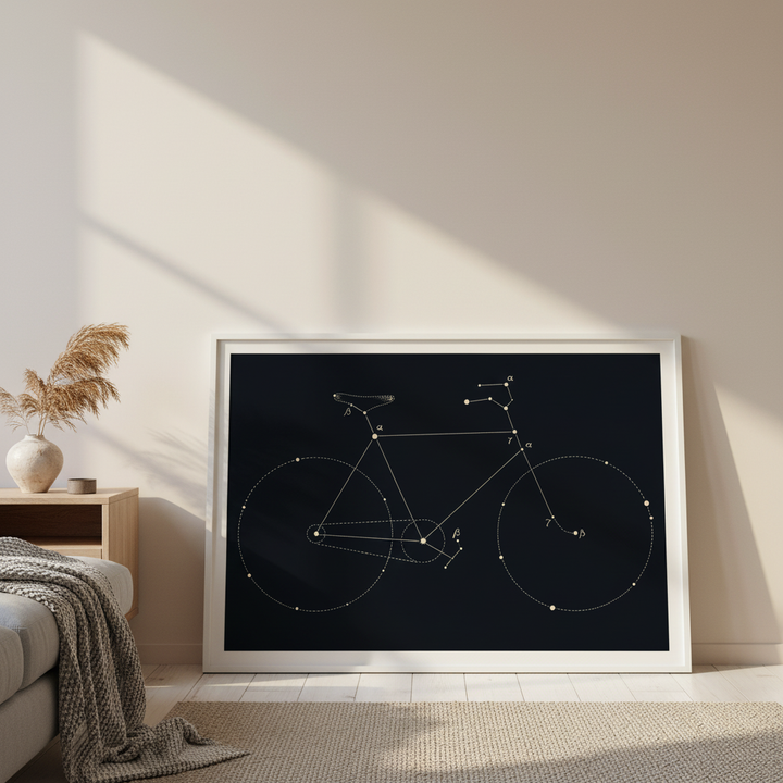 Bike Constellation - Cream by Florent Bodart