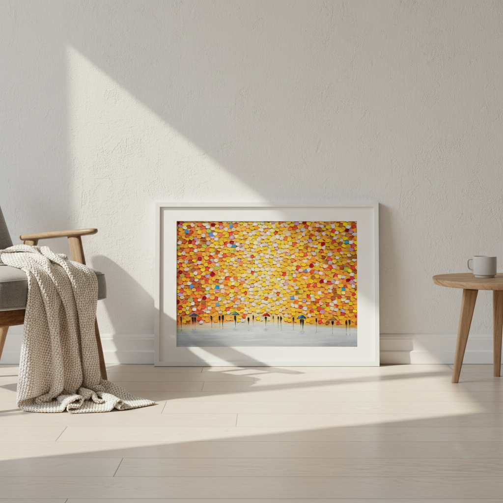 Summer Umbrellas by Ekaterina Ermilkina