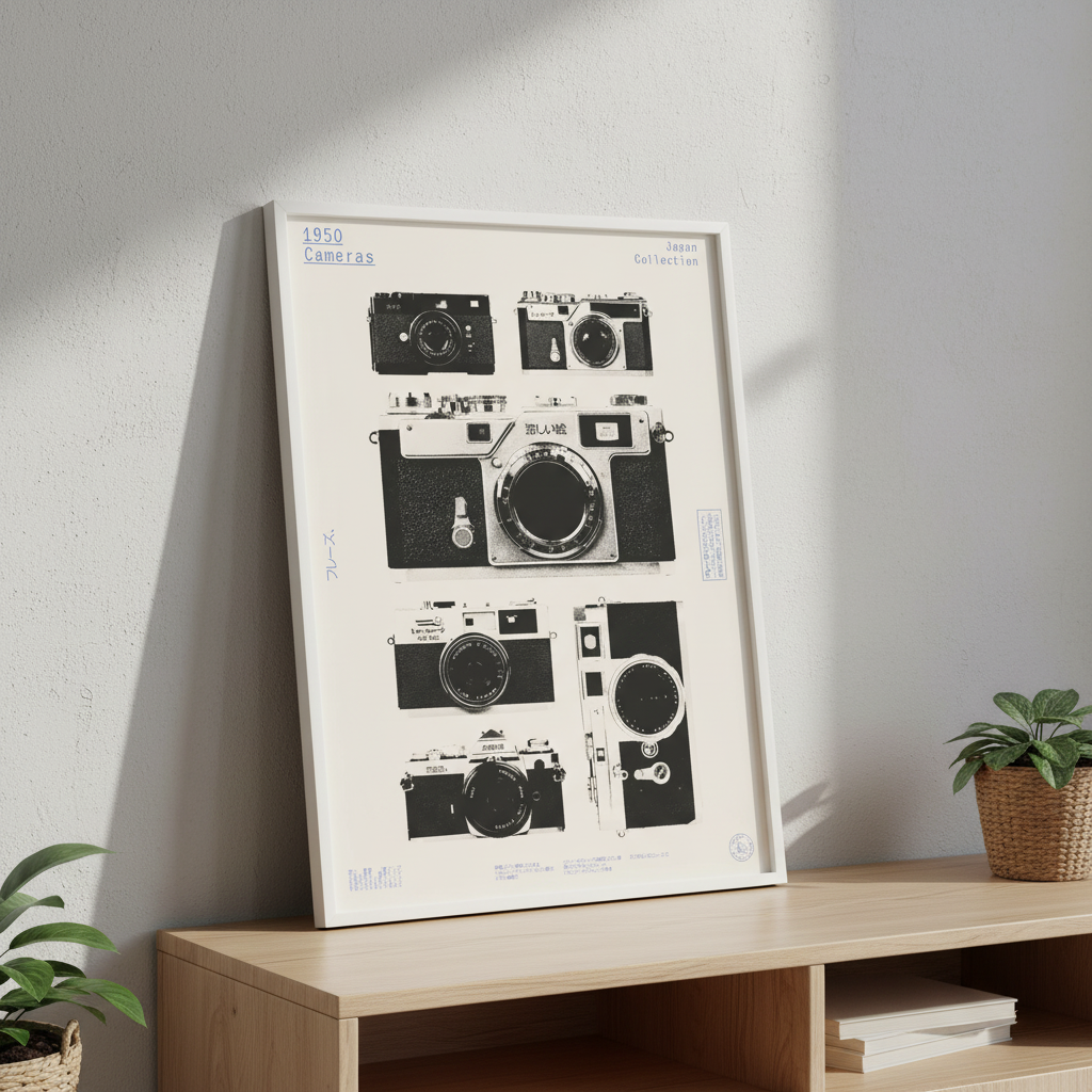 Cameras 1950 by Florent Bodart