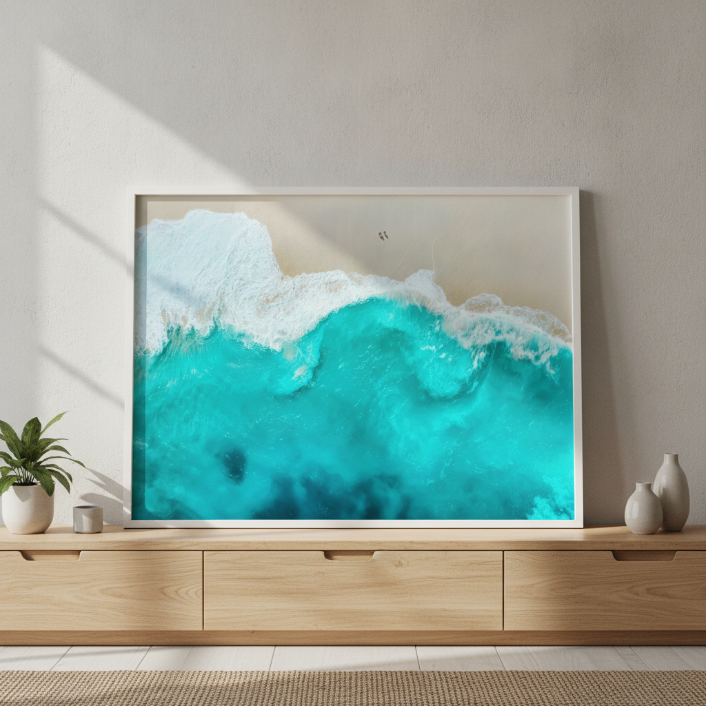 Beach Aerial Coastal Photography