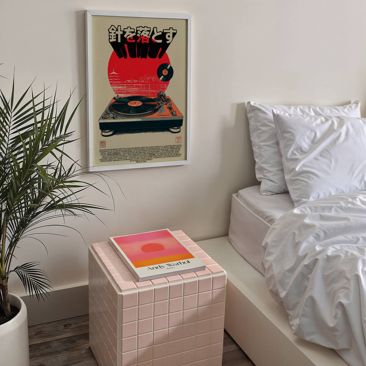 Japanese Vintage Vinyl Music Poster