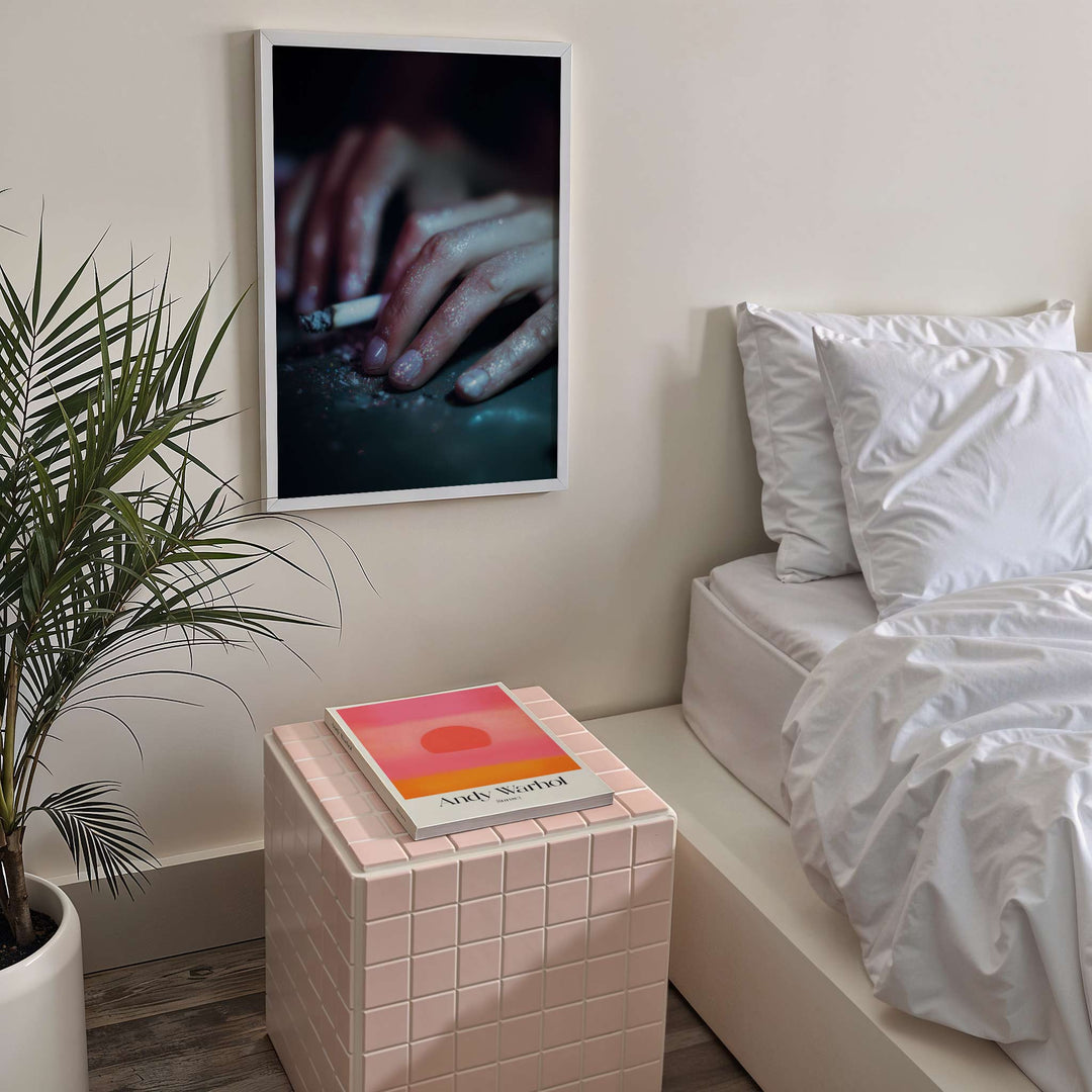 Ash and Glitter Wall Art