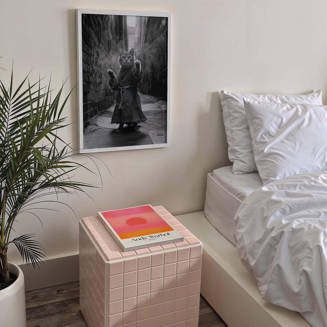 Kung Fu Cat Wall Art