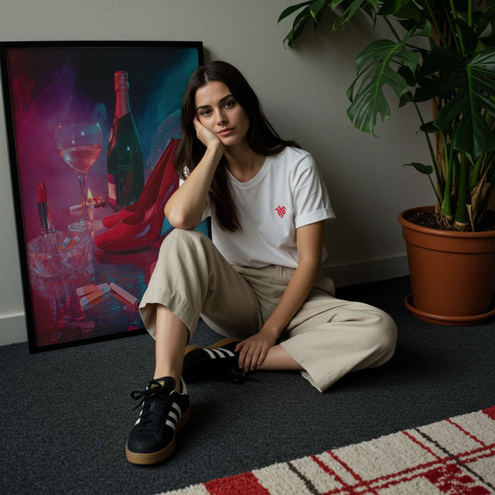 Heels and Bad Decisions Wall Art