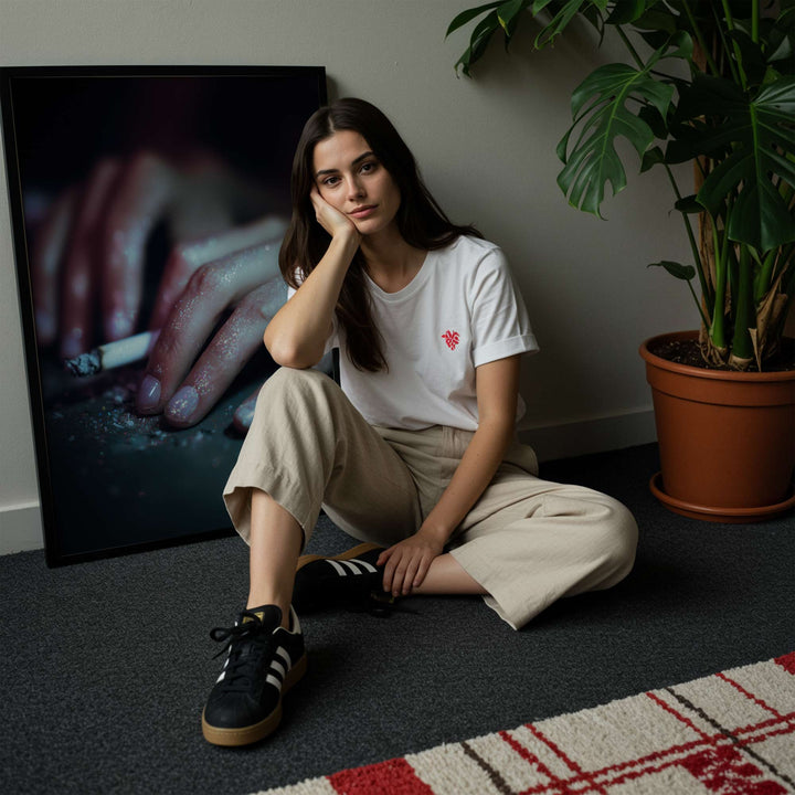 Ash and Glitter Wall Art