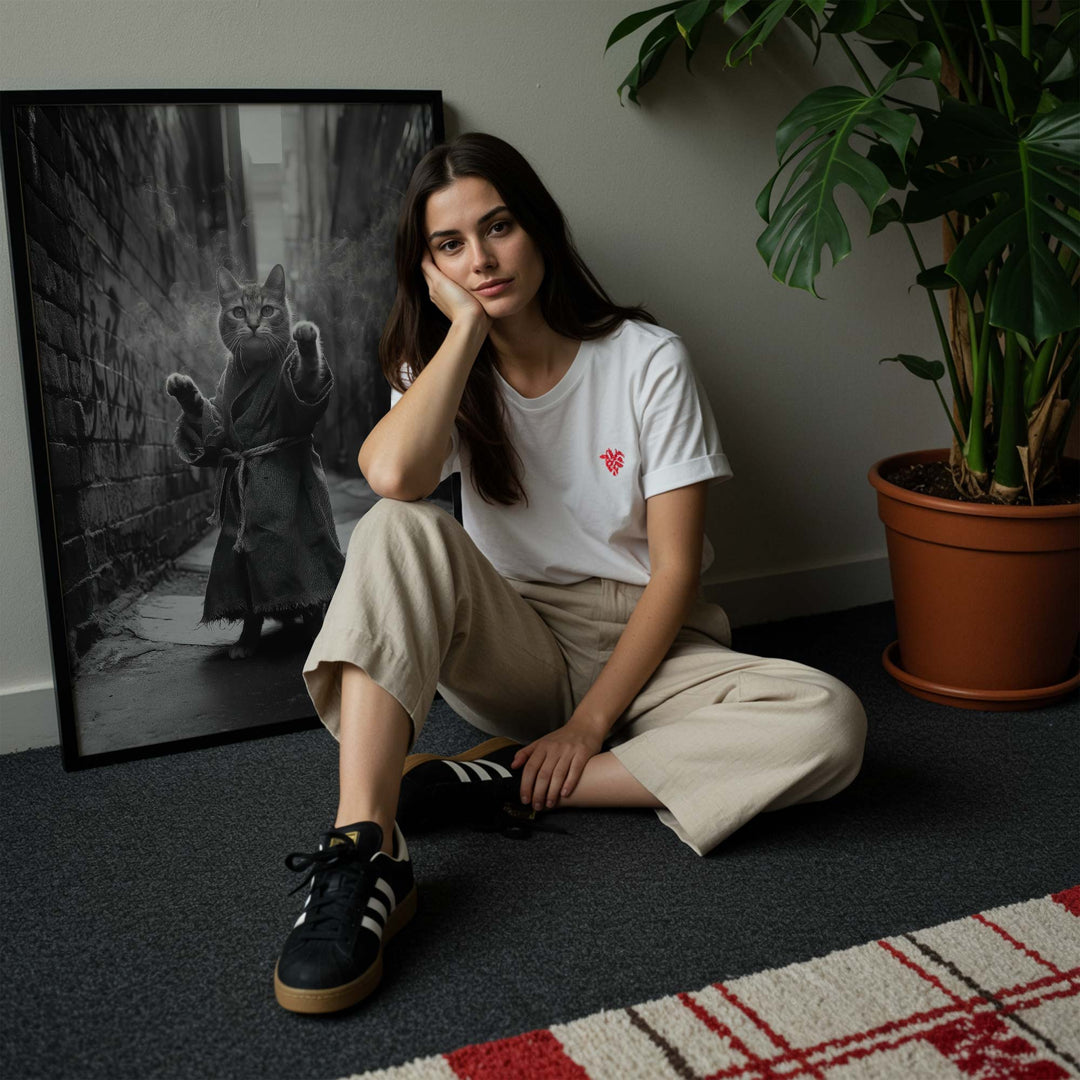 Kung Fu Cat Wall Art