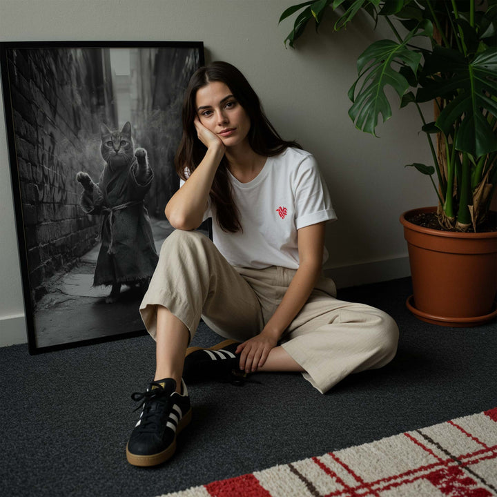 Kung Fu Cat Wall Art