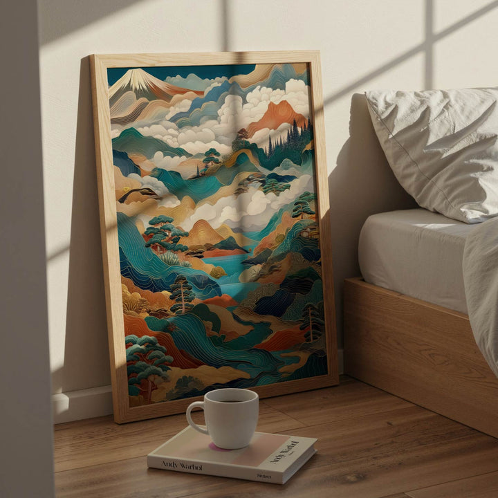Whispers of the Peaks Japanese Art Print