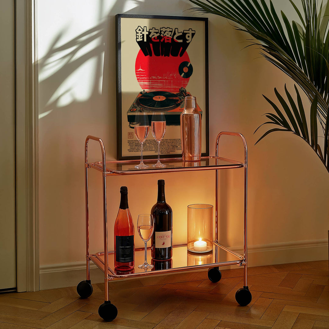 Japanese Vintage Vinyl Music Poster