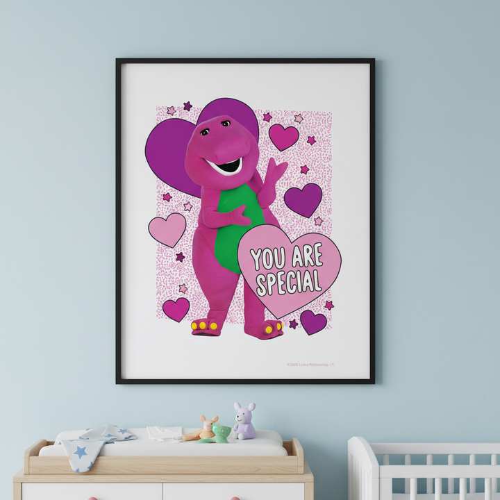 Barney You Are So Special Wall Art
