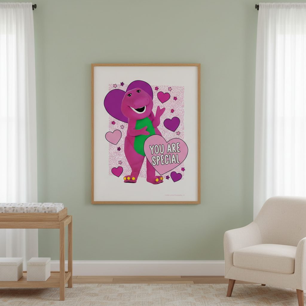 Barney You Are So Special Wall Art