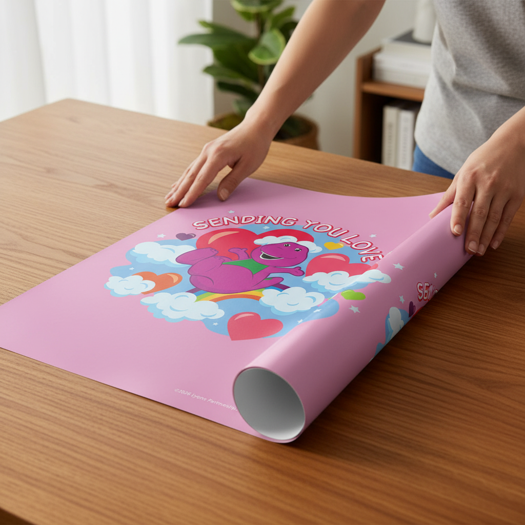 Sending You Love Barney Wall Art