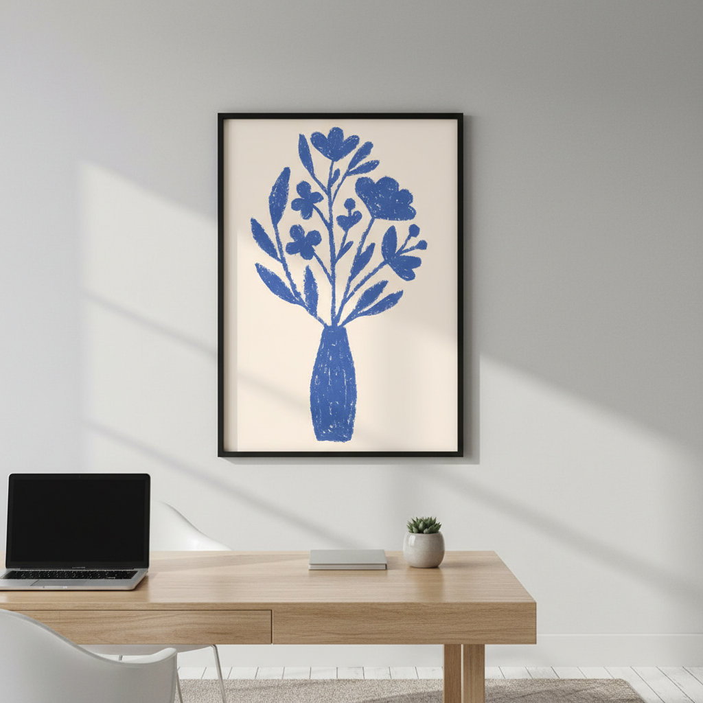 Vase in Bloom by Silvia Visscher