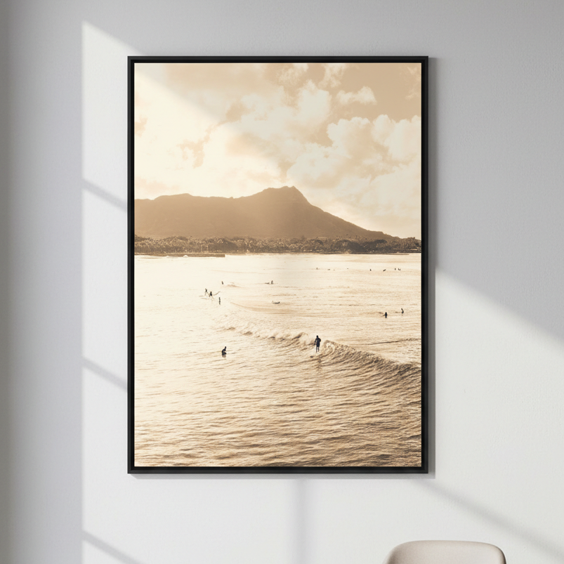 Aged Waikiki by Richard Podgurski