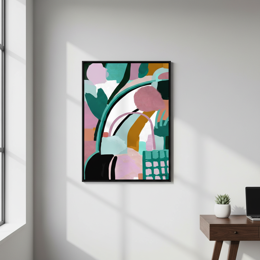 Offbeat Abstract by Inkheart Designs