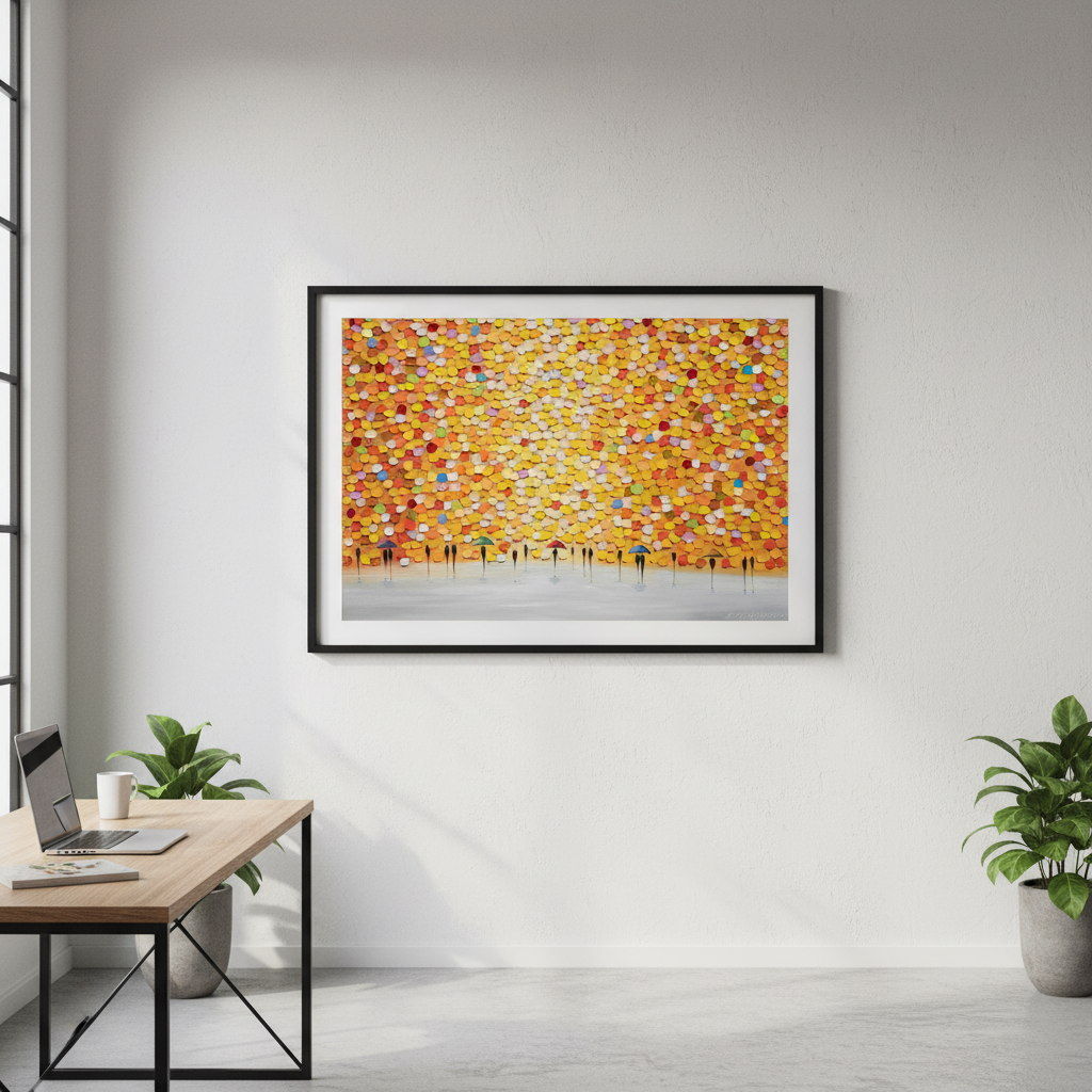 Summer Umbrellas by Ekaterina Ermilkina