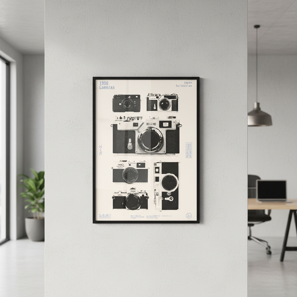 Cameras 1950 by Florent Bodart