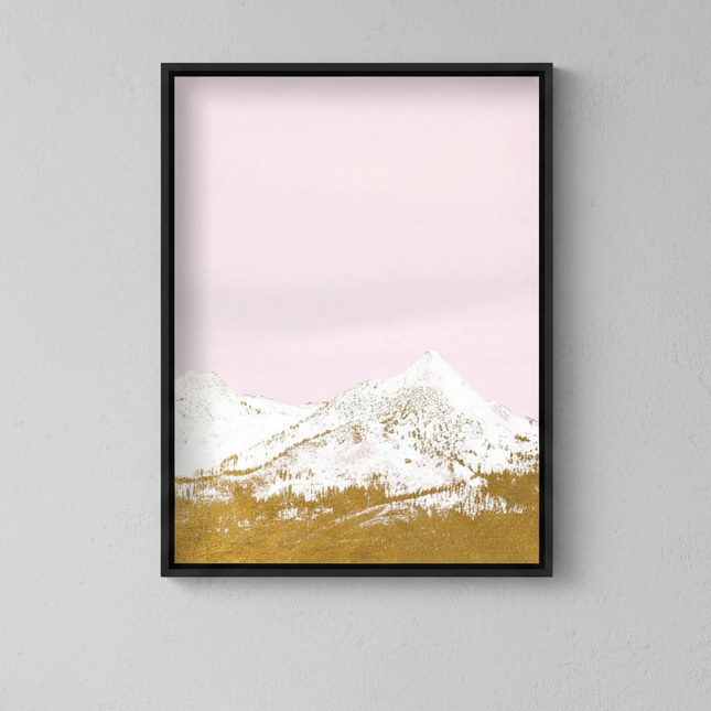 Snow-Capped Gold Mountains by Hope Bainbridge