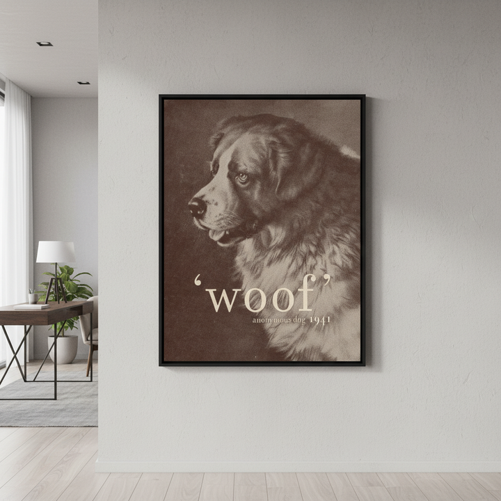 Famous Quote Dog by Florent Bodart