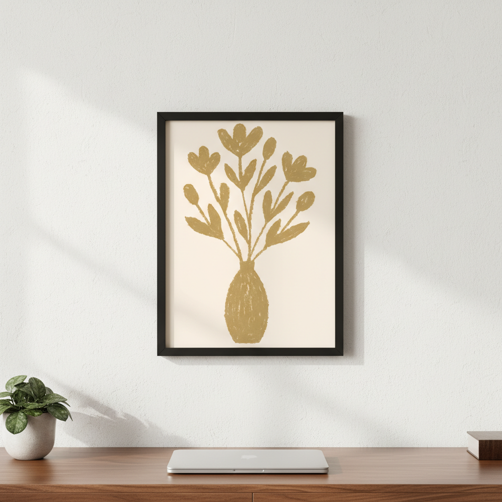 Floral Vase by Silvia Visscher