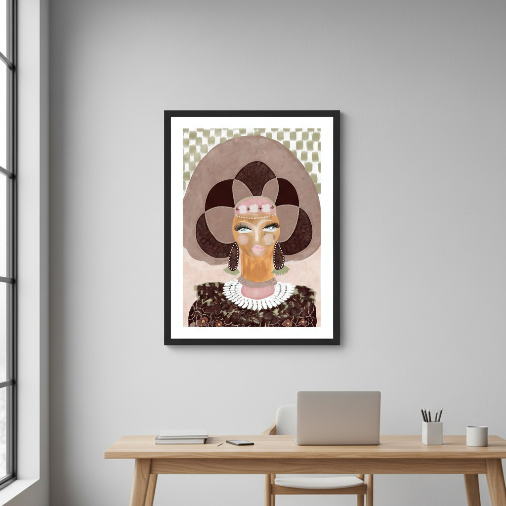 Hera Check by Inkheart Designs