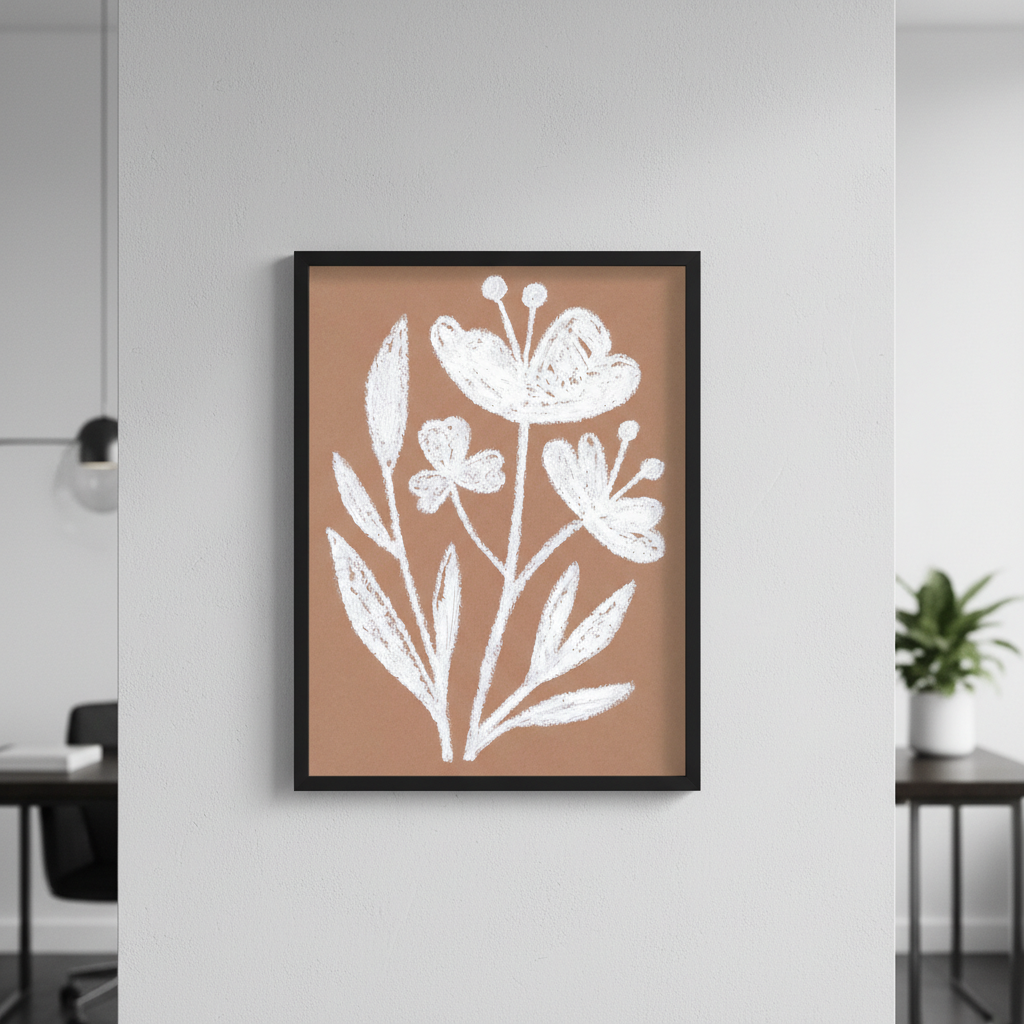 White Flowers by Silvia Visscher