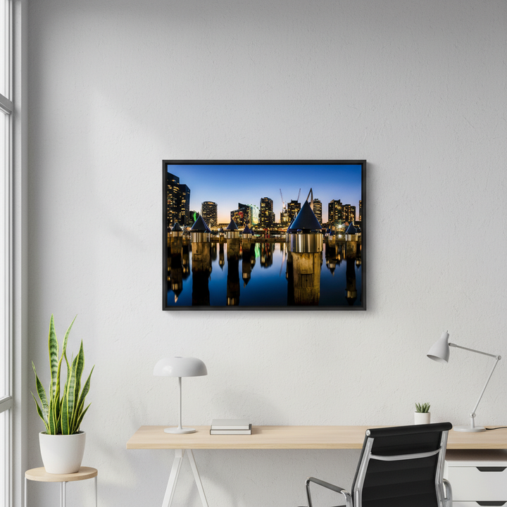 Melbourne Docklands at Blue Hour by Steven Scott