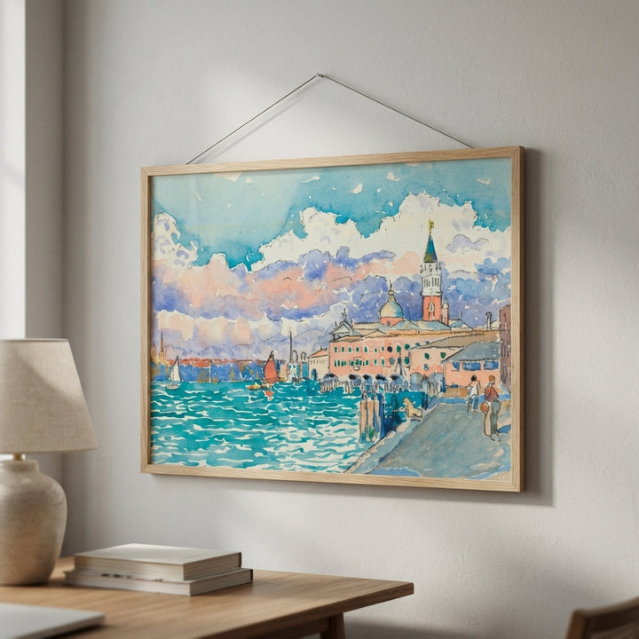 Vintage Venice Art Print Henri Edmond