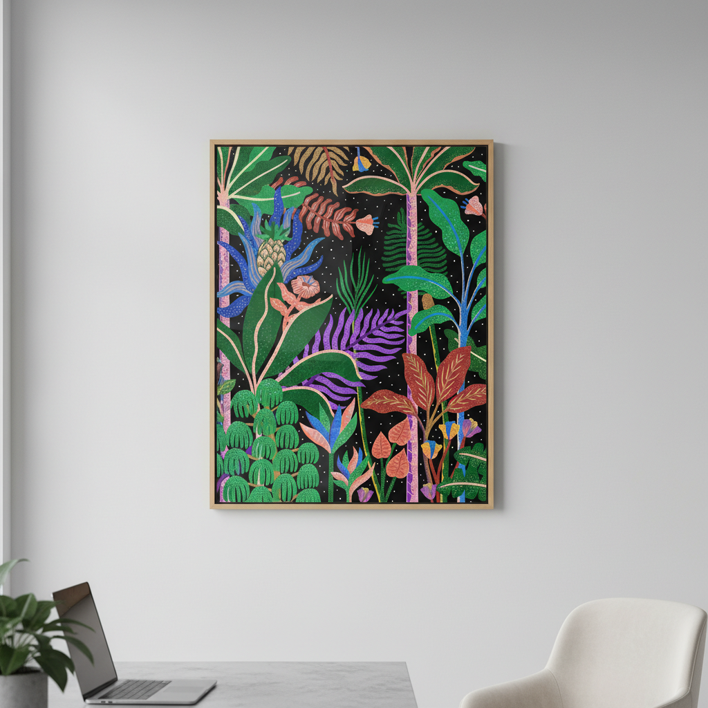 Jungle by Night by Manne Jalilian