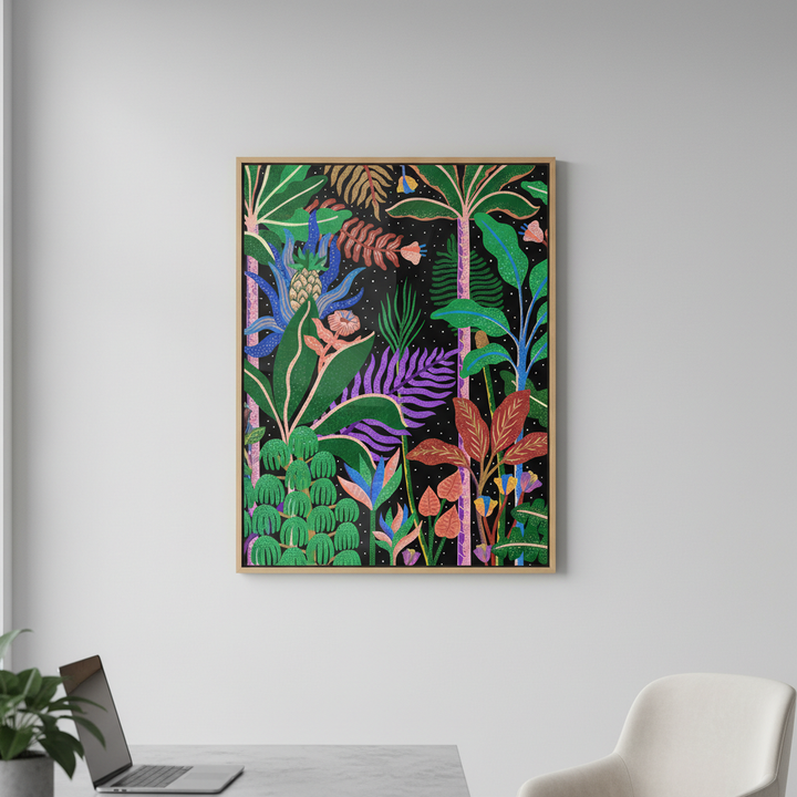 Jungle by Night by Manne Jalilian