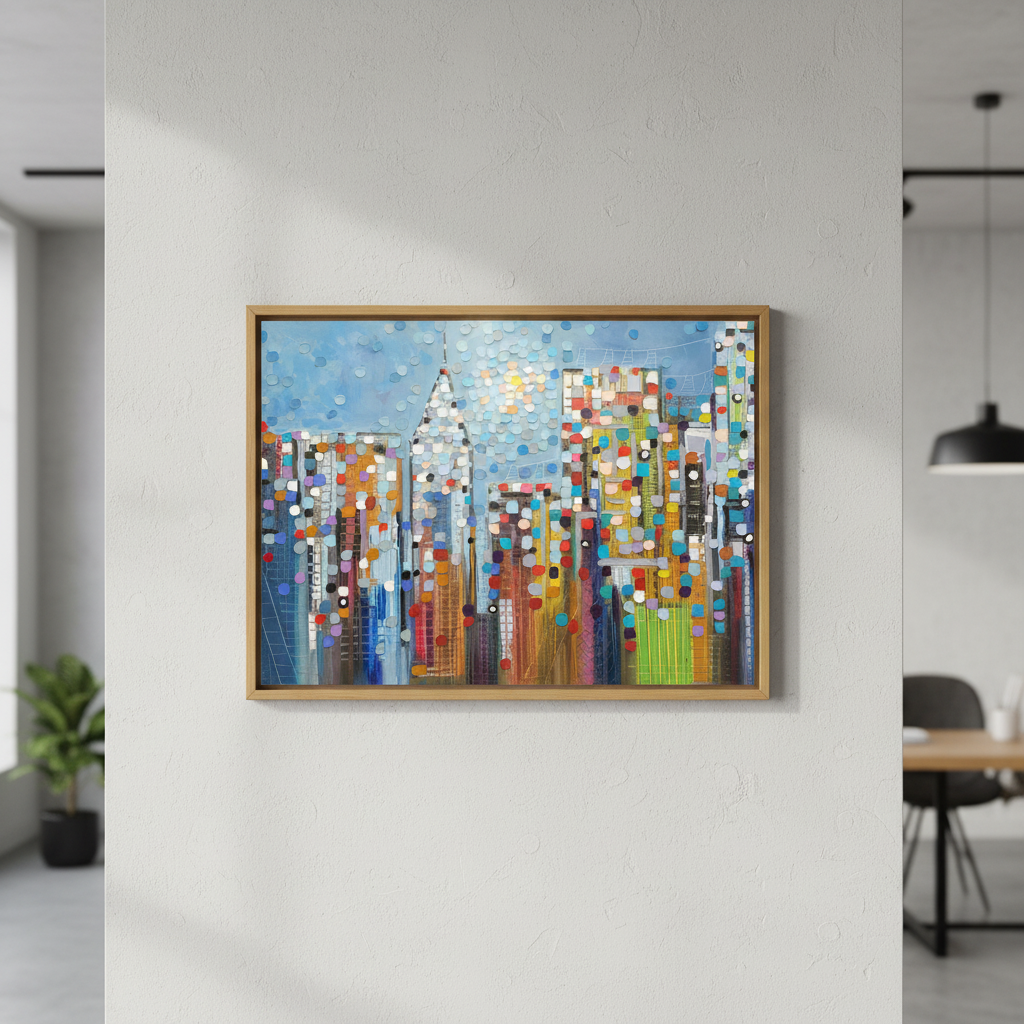 Manhattan Skyline by Ekaterina Ermilkina