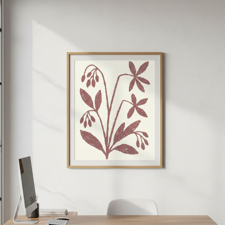 Floral Plant by Silvia Visscher