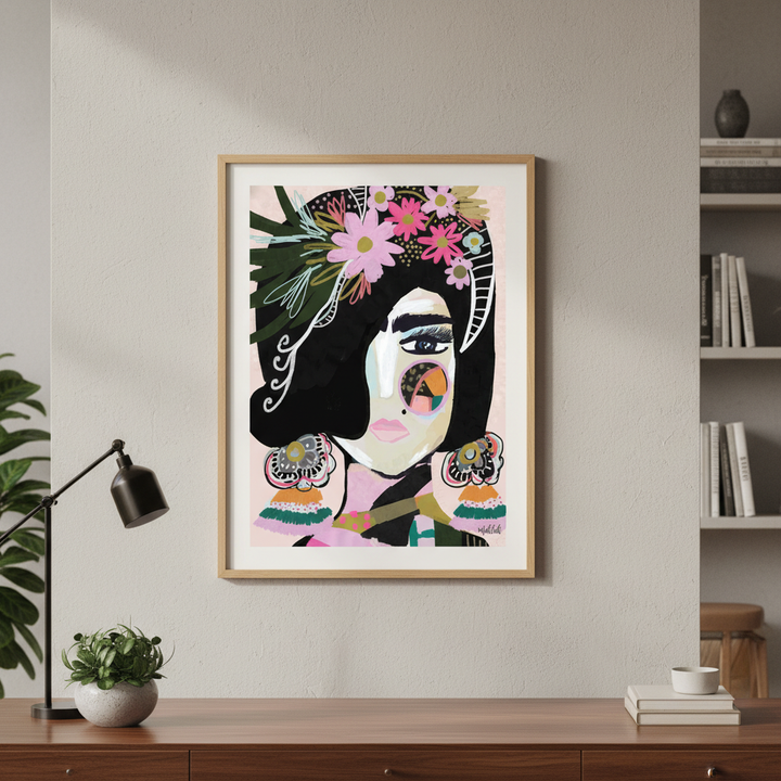 Offbeat Frida by Inkheart Designs