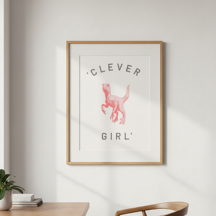 Clever Girl Pink by Florent Bodart