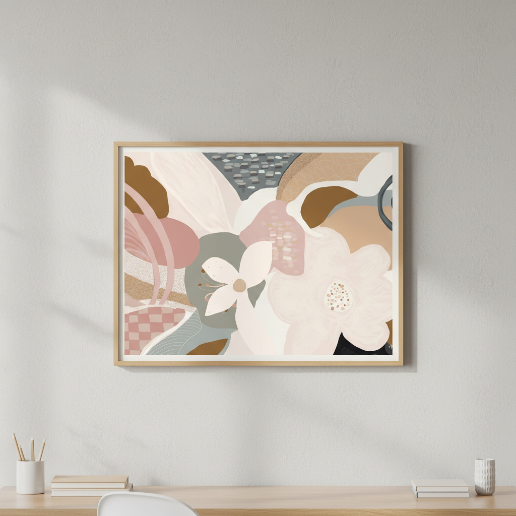 June Mood Landscape by Inkheart Designs