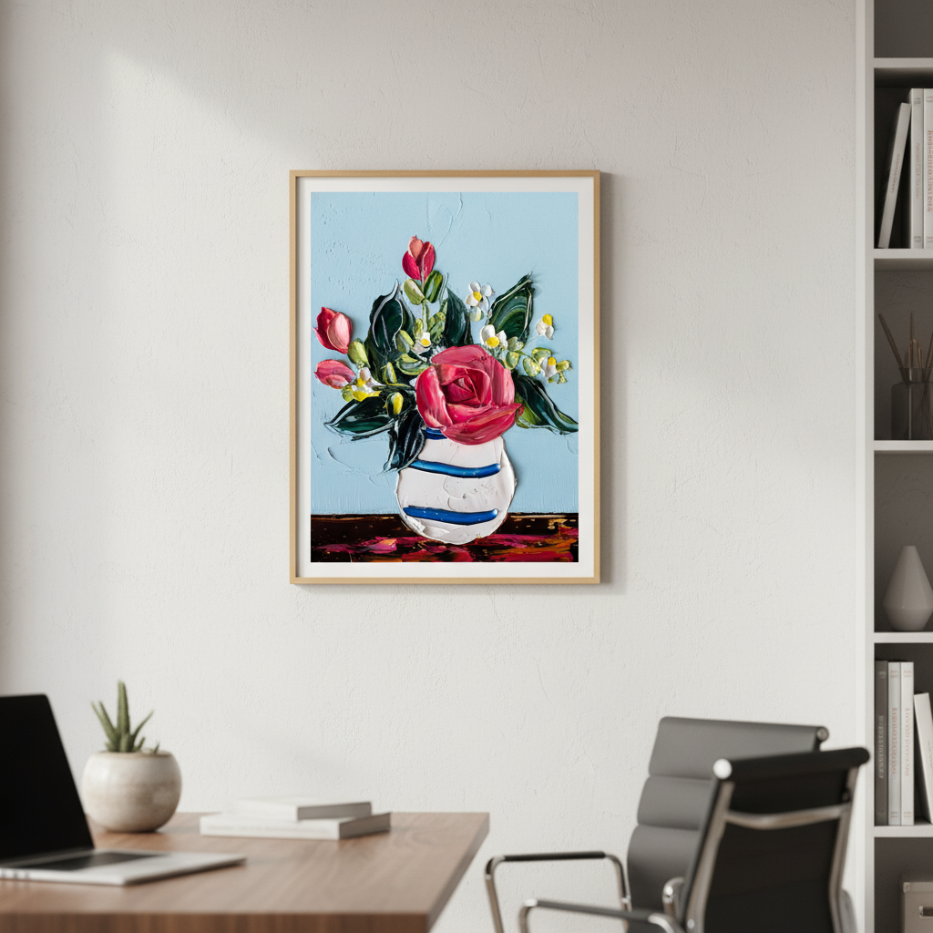 Floral Celebration by Angela Hawkey