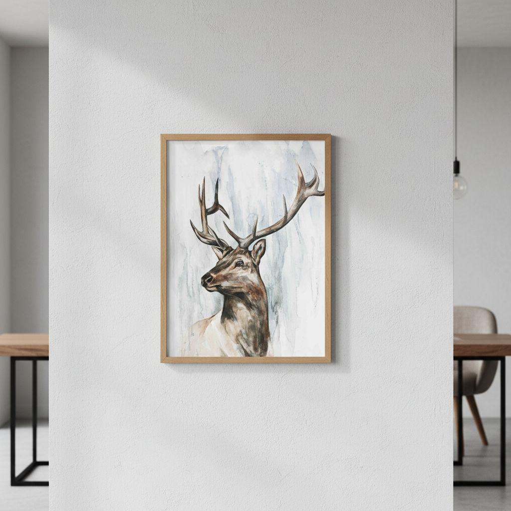 Elk Study by Meredith O'Neal