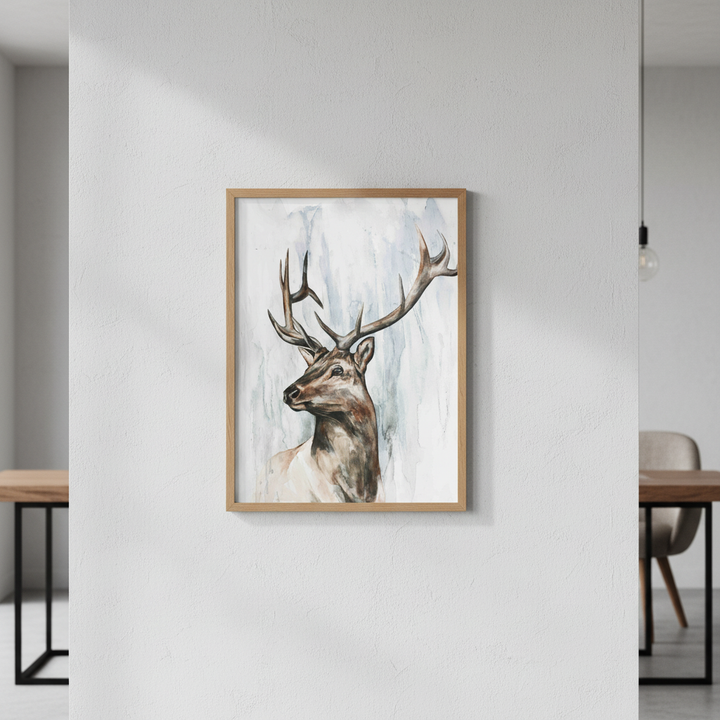 Elk Study by Meredith O'Neal