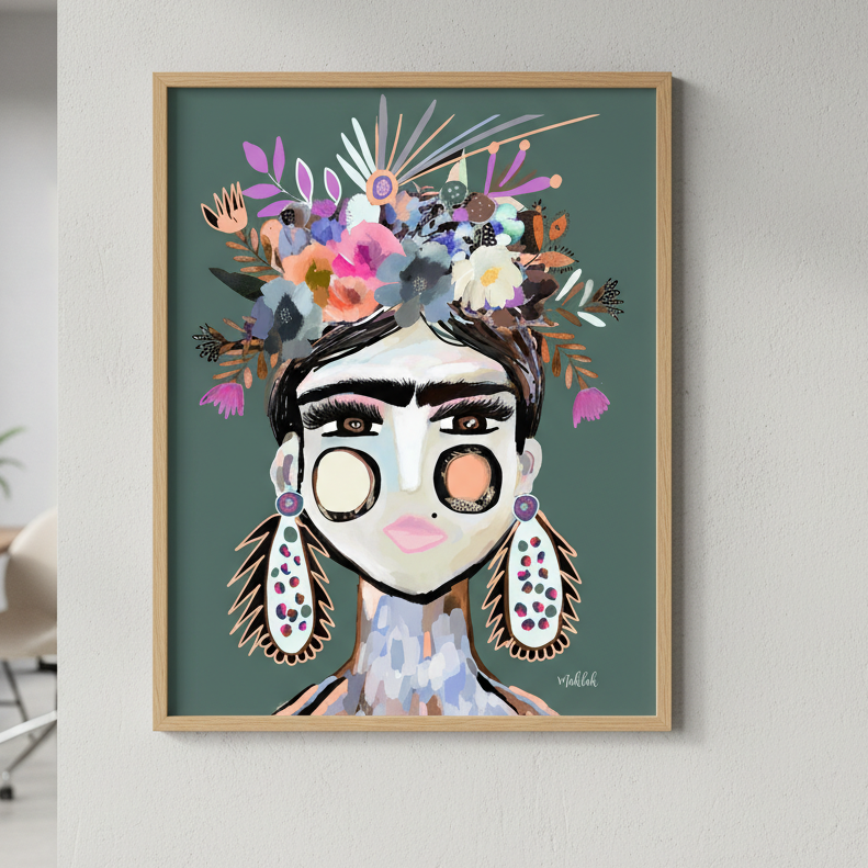 Funky Frida by Inkheart Designs