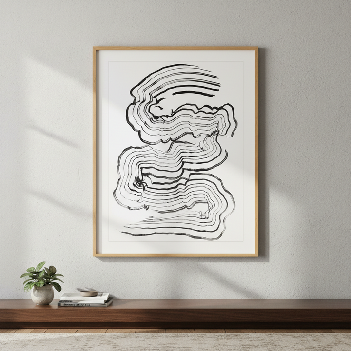 Softly Out of Line by Lucrecia Caporale