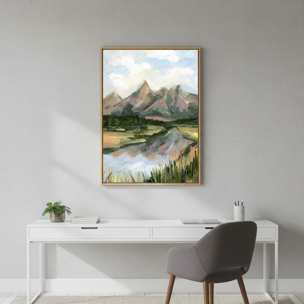 Teton Morning by Meredith O'Neal