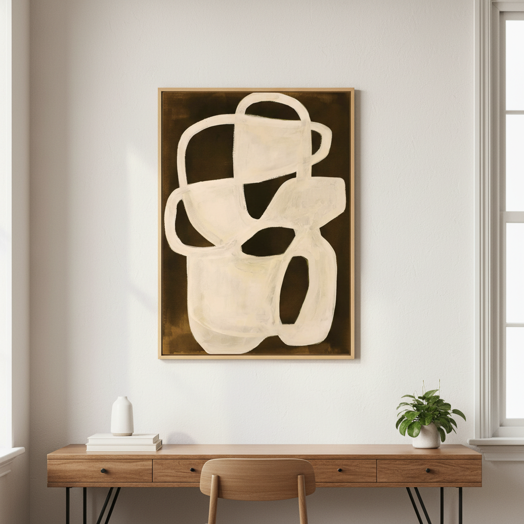 Painted Sculpture by Berit Mongensen Lopez