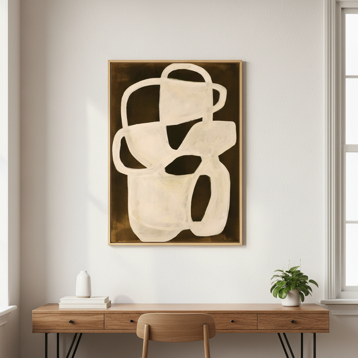 Painted Sculpture by Berit Mongensen Lopez