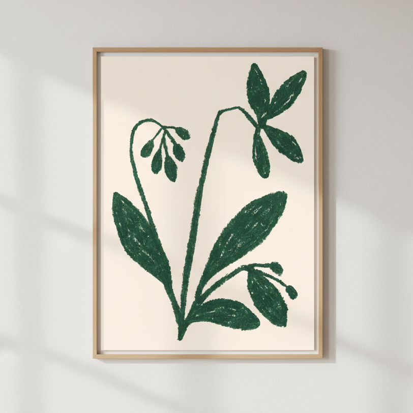 Green Plant by Silvia Visscher