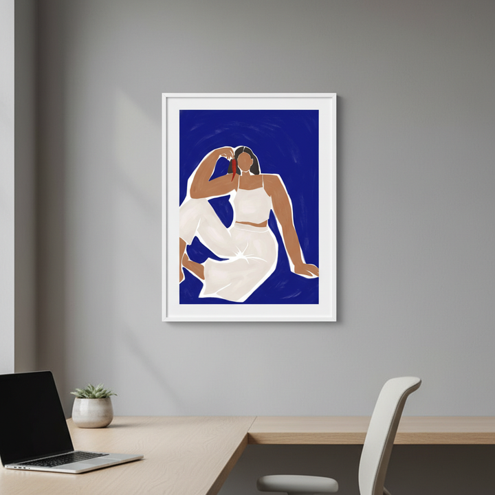 Woman with Chili by Ivy Green Illustrations