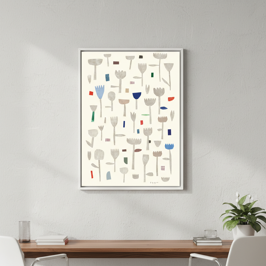 Floral Collage by Silvia Visscher