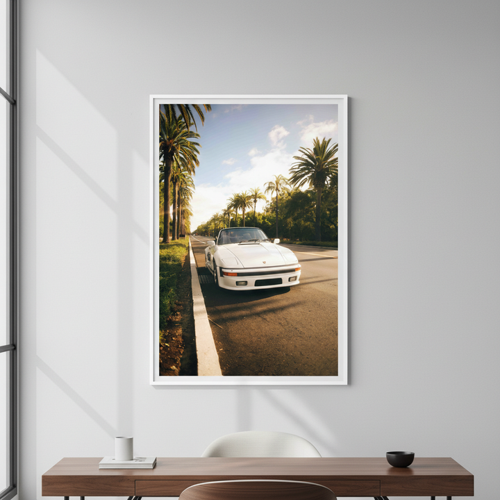 Palms & Porsche by Gelica Peralta