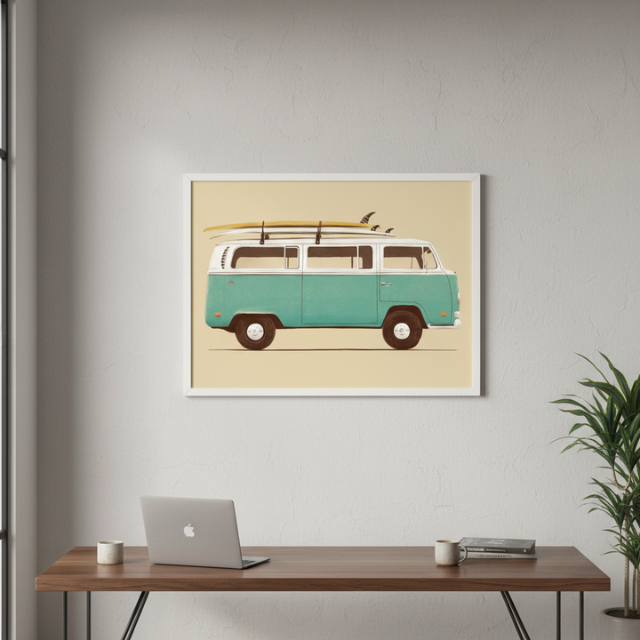 Blue Van by Florent Bodart