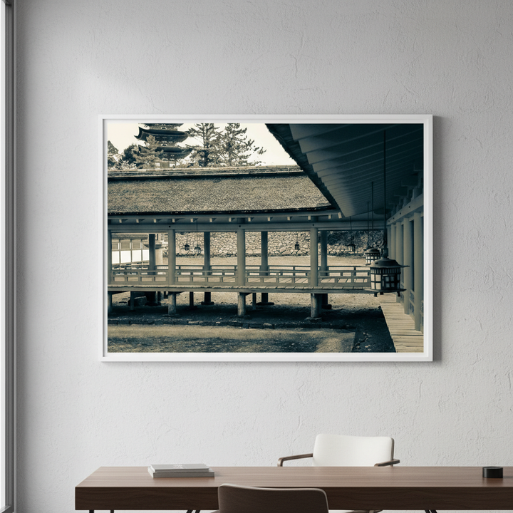 Itsukushima Shrine Boardwalk by Steven Scott